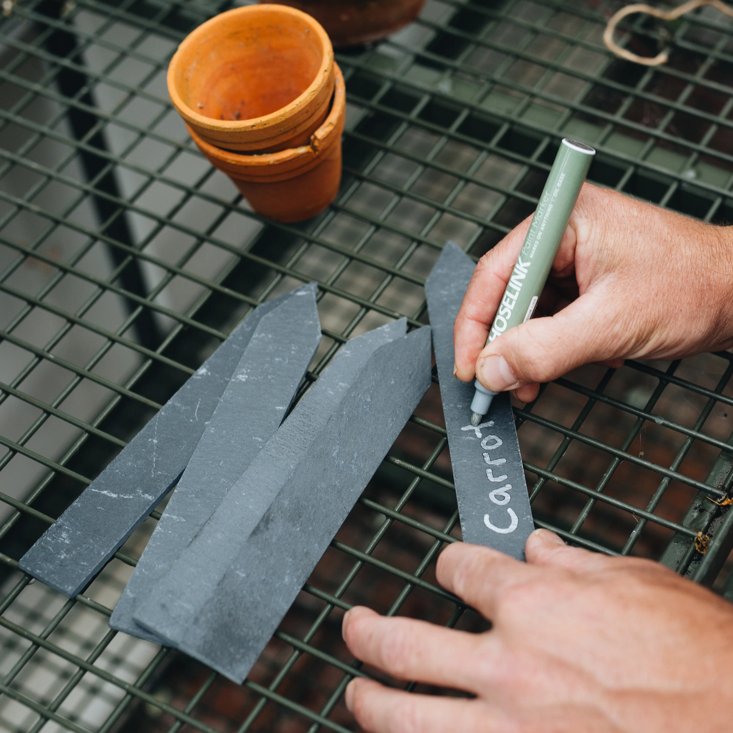 Slate Plant Labels & Marker Pen Pack - Image 4